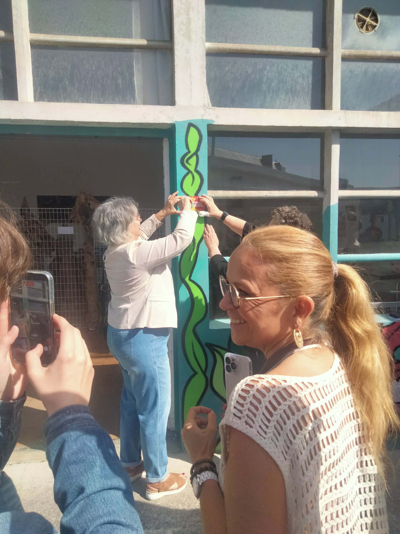 Inauguration fresque Biodiversité - Photo 11