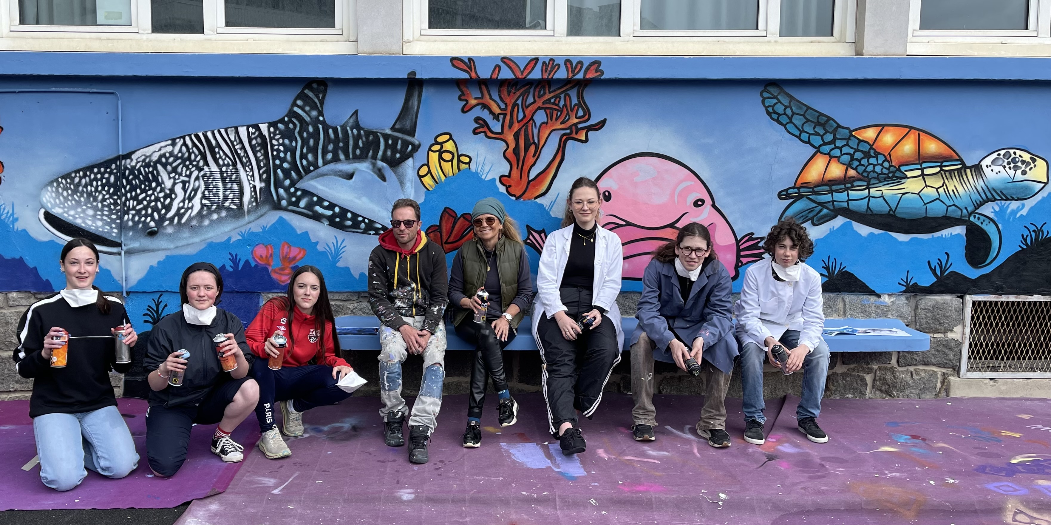 Inauguration fresque Biodiversité - Photo 39