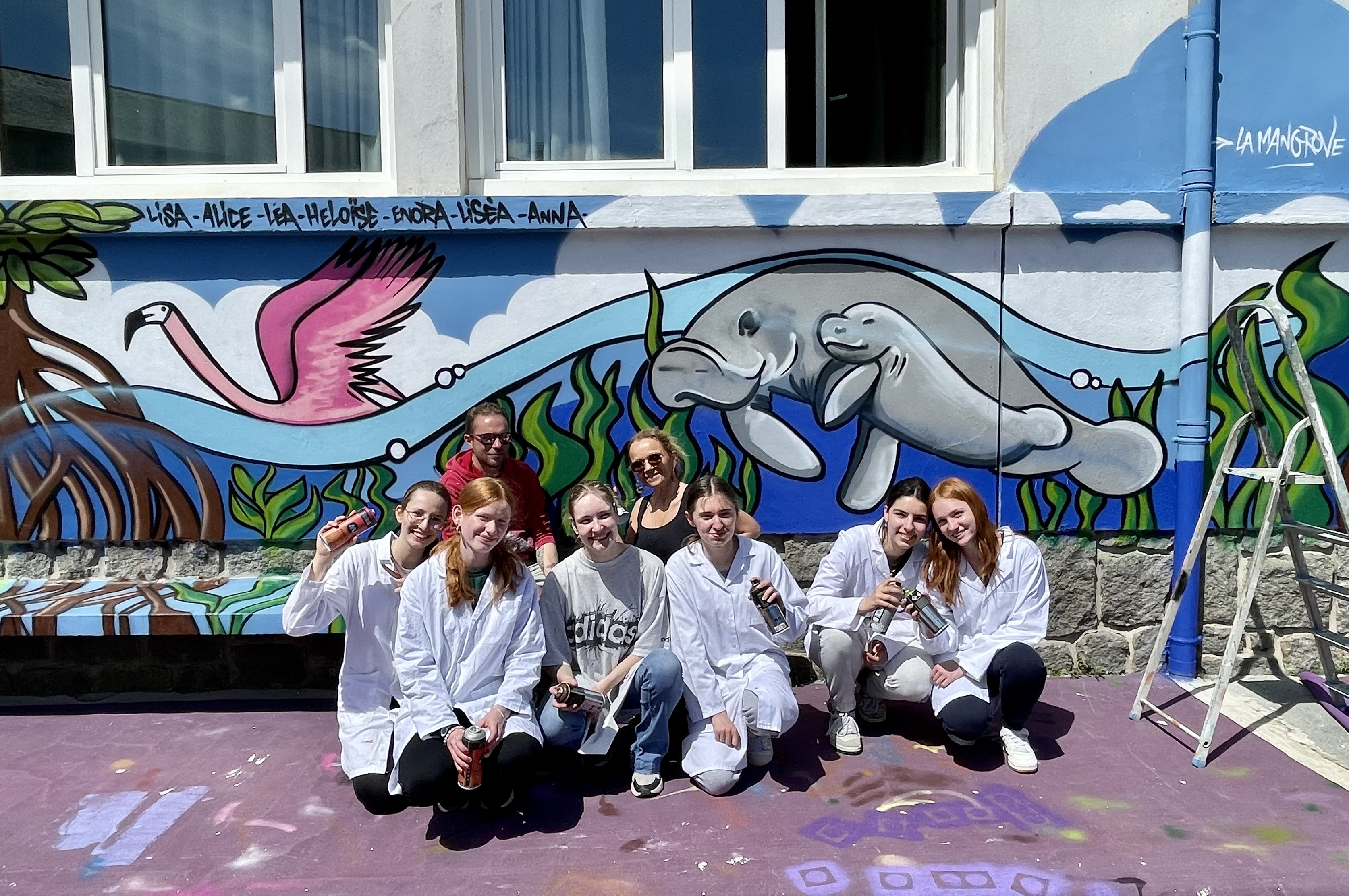 Inauguration fresque Biodiversité - Photo 42