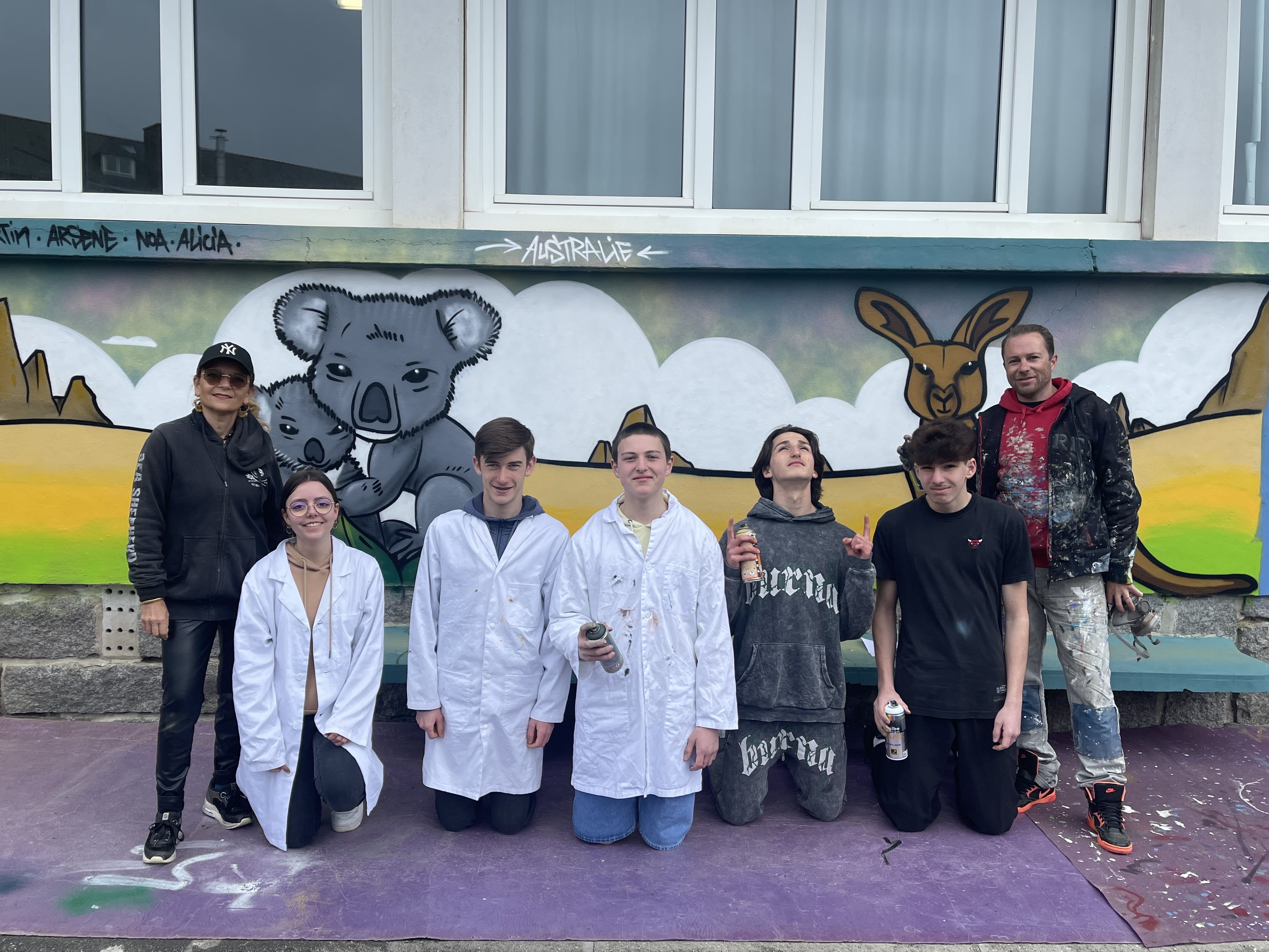 Inauguration fresque Biodiversité - Photo 47