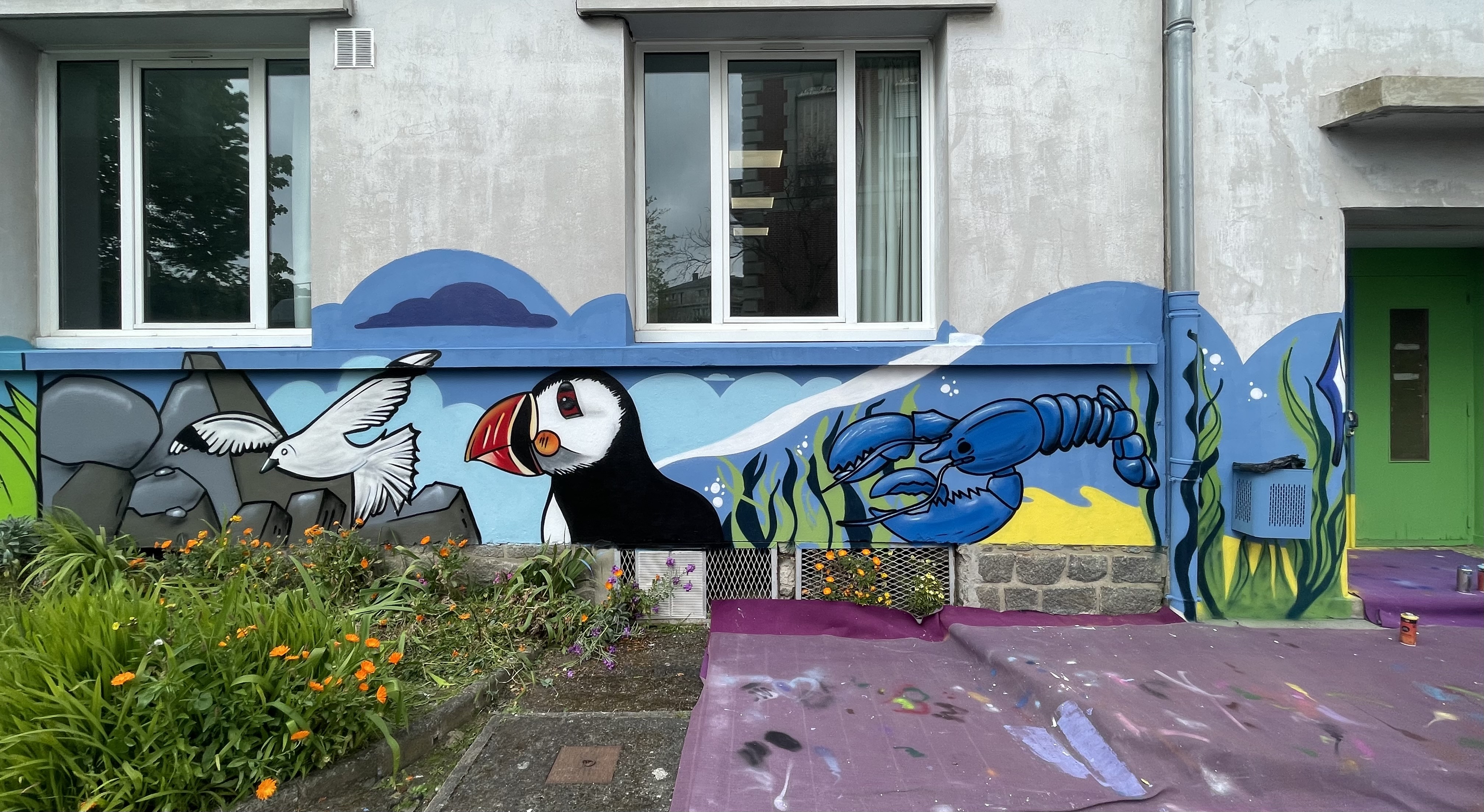Inauguration fresque Biodiversité - Photo 48