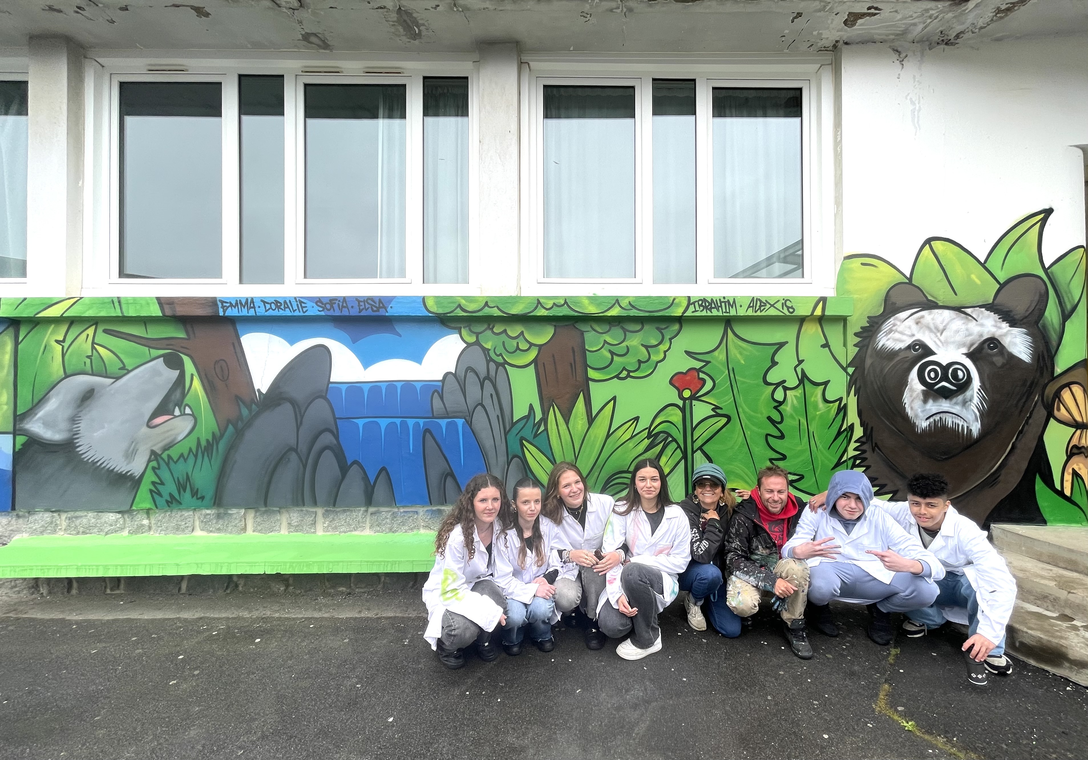 Inauguration fresque Biodiversité - Photo 53