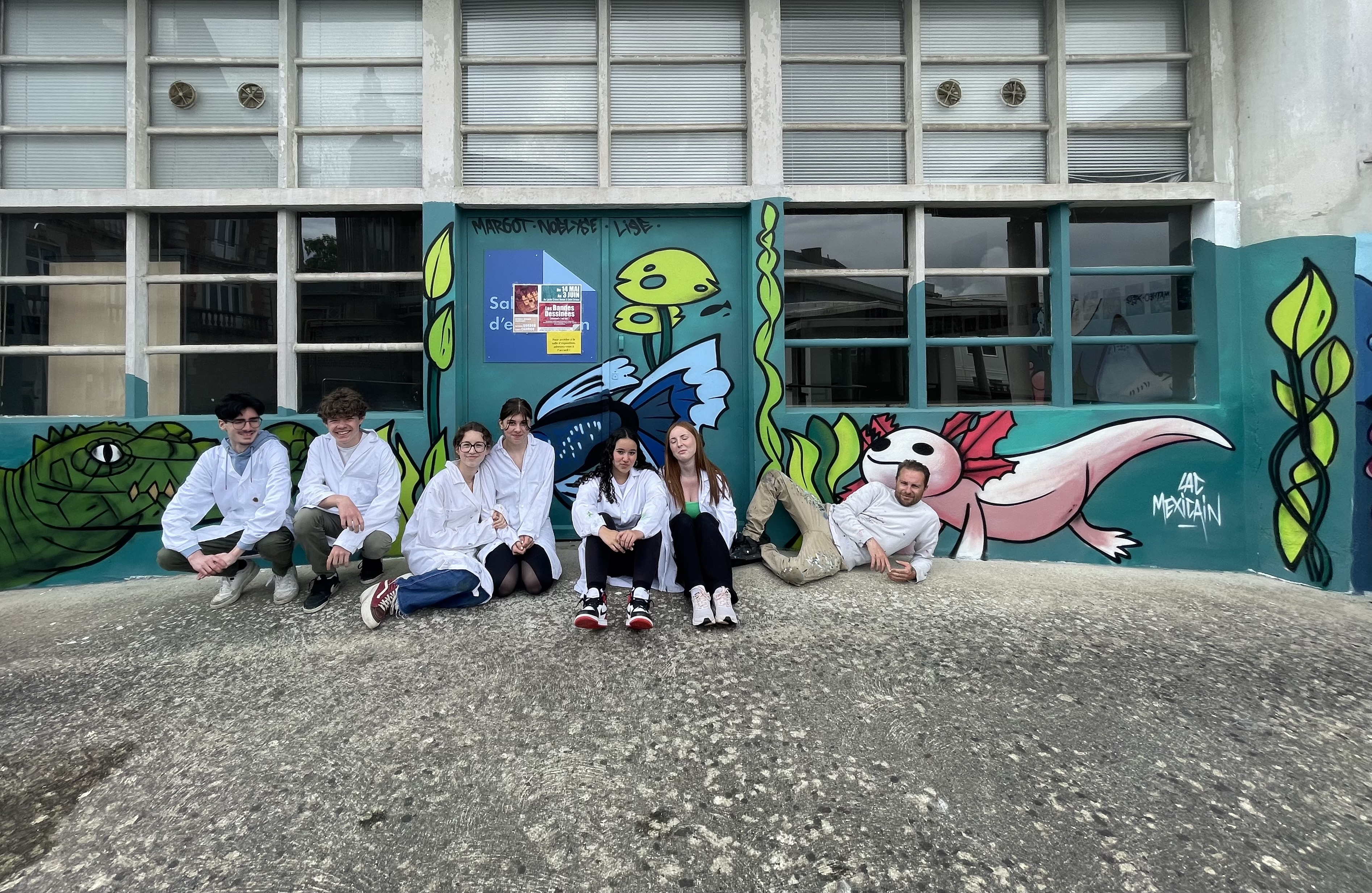 Inauguration fresque Biodiversité - Photo 56
